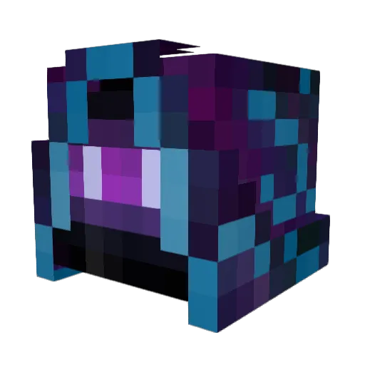 Clutch278 Minecraft avatar head, 3D render