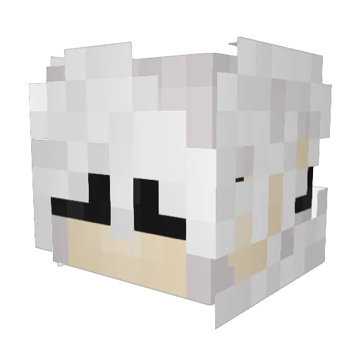 ClutchSho0ter Minecraft avatar head, 3D render