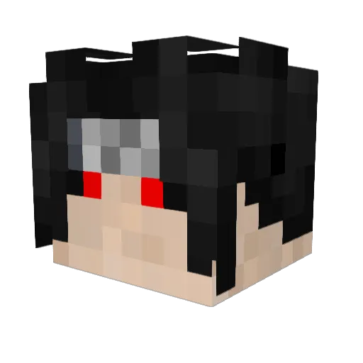 Clutch_Tone Minecraft avatar head, 3D render