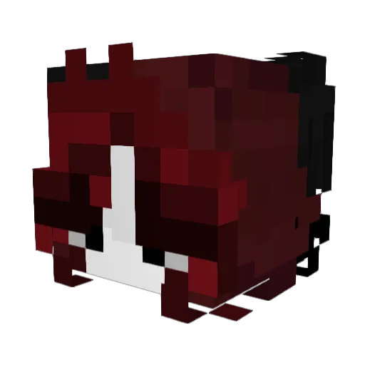 Clxwn23 Minecraft avatar head, 3D render