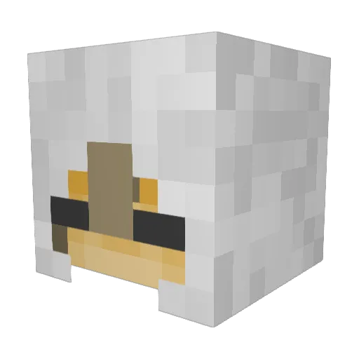 CmokeY Minecraft avatar head, 3D render