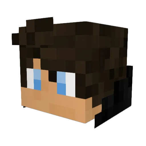 Cmsully117 Minecraft avatar head, 3D render
