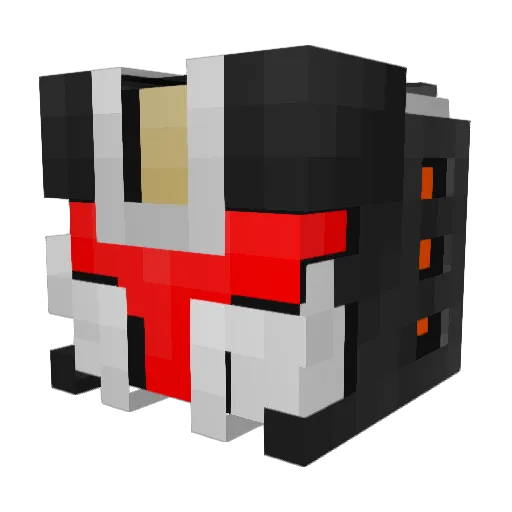 Cn__Loong Minecraft avatar head, 3D render
