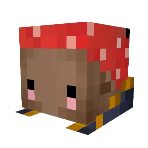 Cneyer Minecraft avatar head, 3D render