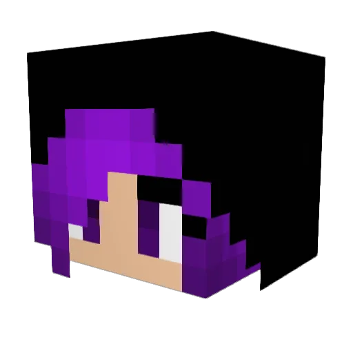 Cnneely Minecraft avatar head, 3D render