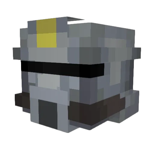 Cntralparkway Minecraft avatar head, 3D render