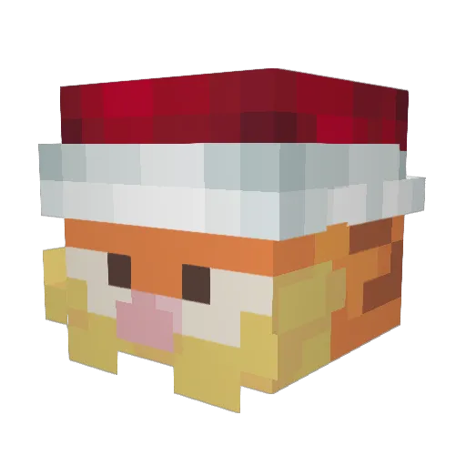 CoBra5332 Minecraft avatar head, 3D render