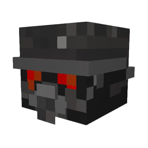 CoCoyote6 Minecraft avatar head, 3D render