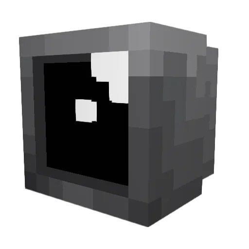 CoDe_Loco Minecraft avatar head, 3D render
