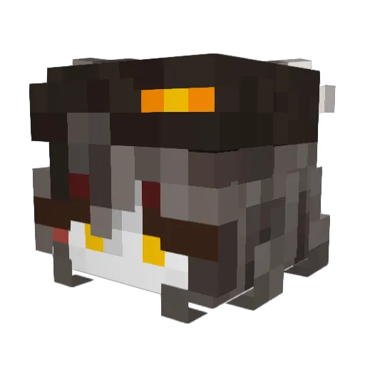 CoFce_AY Minecraft avatar head, 3D render