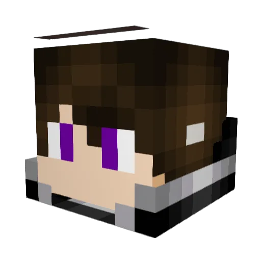 CoKayn Minecraft avatar head, 3D render