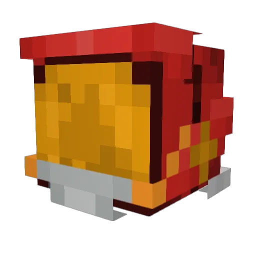 CoMoFu Minecraft avatar head, 3D render
