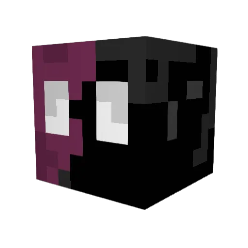 CoPixelz Minecraft avatar head, 3D render