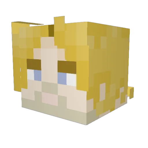 CoachShizy01 Minecraft avatar head, 3D render
