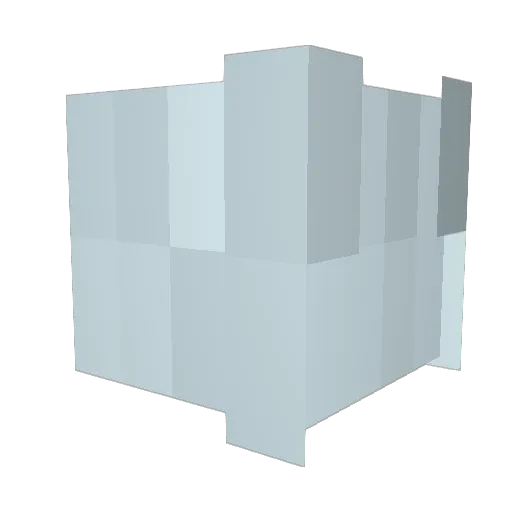 CoastlineCrea Minecraft avatar head, 3D render