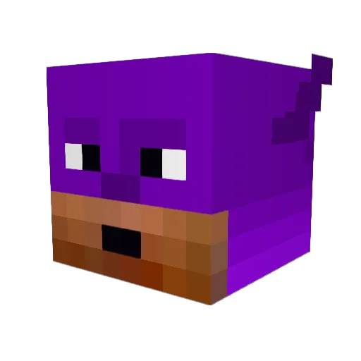 CobaltStaff Minecraft avatar head, 3D render
