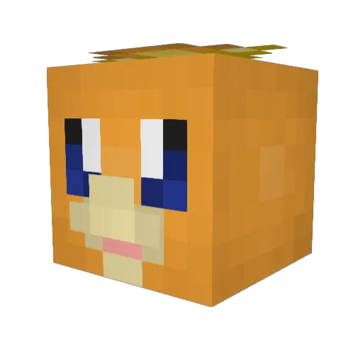 Cobalt_Scout Minecraft avatar head, 3D render