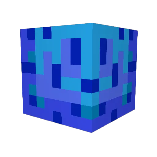 Cobaltmoon13 Minecraft avatar head, 3D render