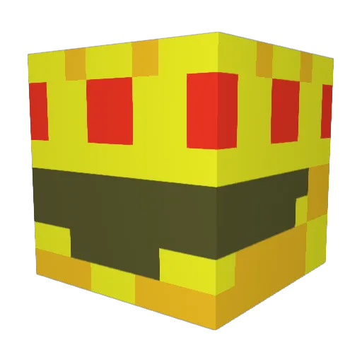 CobbY_themaster Minecraft avatar head, 3D render