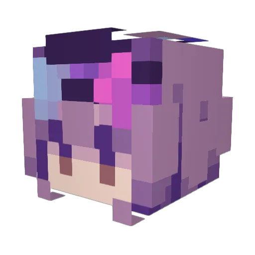CobbelNation Minecraft avatar head, 3D render