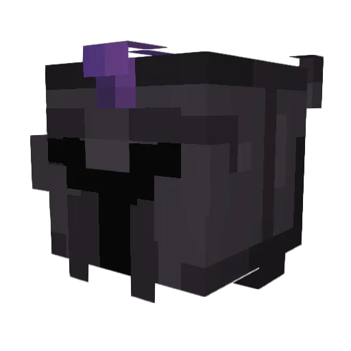 Cobblerfish Minecraft avatar head, 3D render