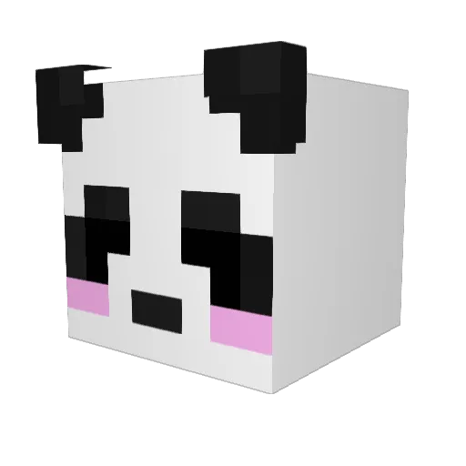 Cobblersauce Minecraft avatar head, 3D render