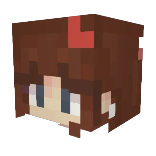 Cobbs13 Minecraft avatar head, 3D render