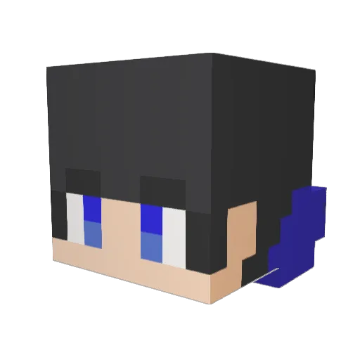 Cobex149 Minecraft avatar head, 3D render