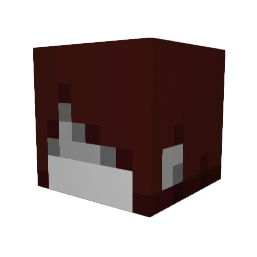 Cobiebug Minecraft avatar head, 3D render