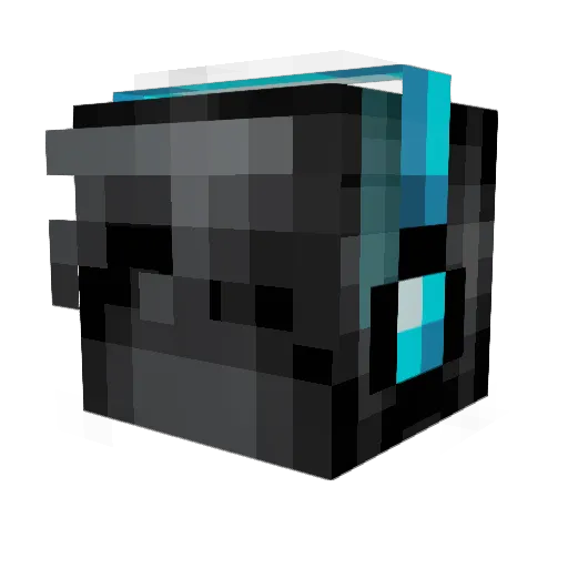 Cobra4 Minecraft avatar head, 3D render