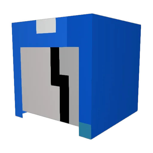 CobraStriker98 Minecraft avatar head, 3D render