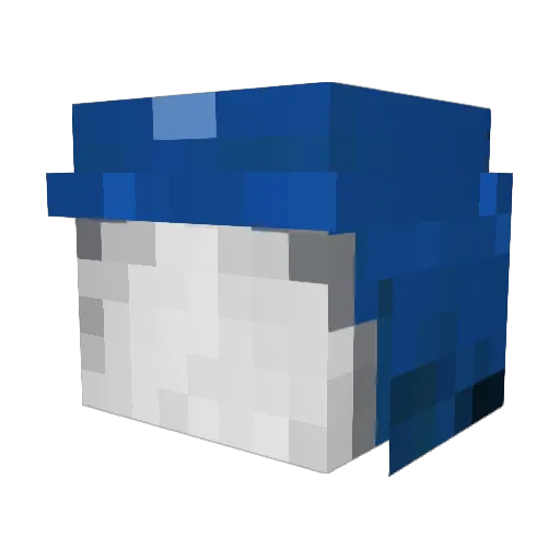 Cobra_Vortex Minecraft avatar head, 3D render