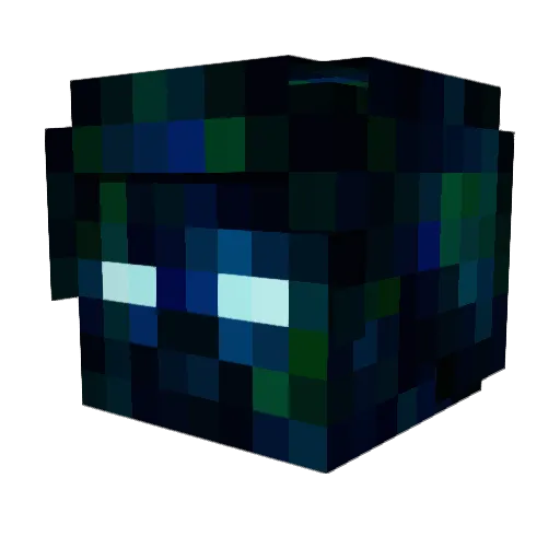 Coby209 Minecraft avatar head, 3D render