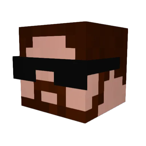 Coby_Void Minecraft avatar head, 3D render