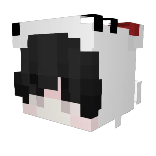 Coc4ineEmerson Minecraft avatar head, 3D render