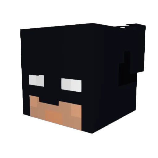 CocoJumbo507 Minecraft avatar head, 3D render