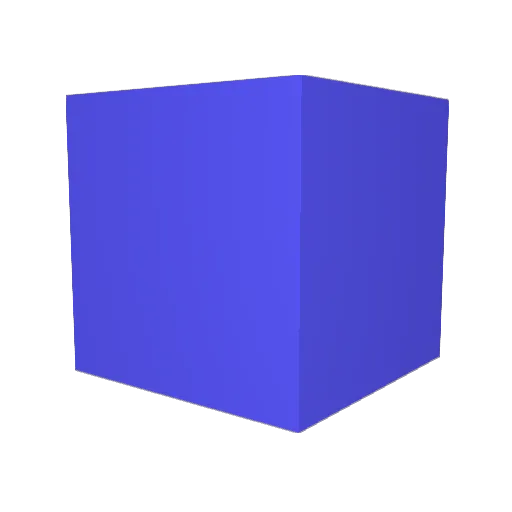 CocoWata Minecraft avatar head, 3D render