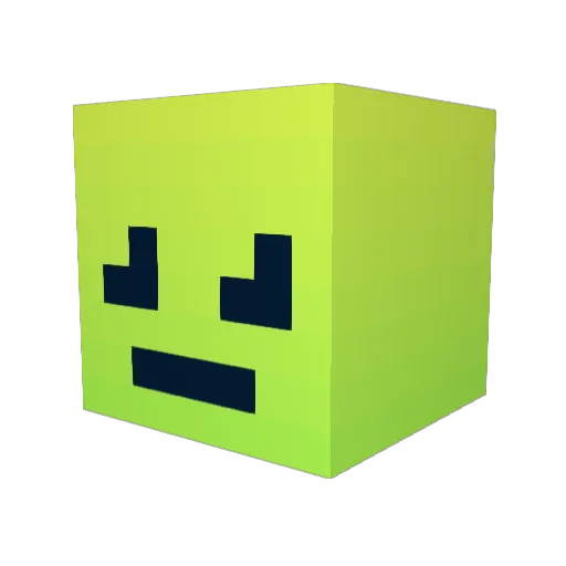 Coco_Donut Minecraft avatar head, 3D render