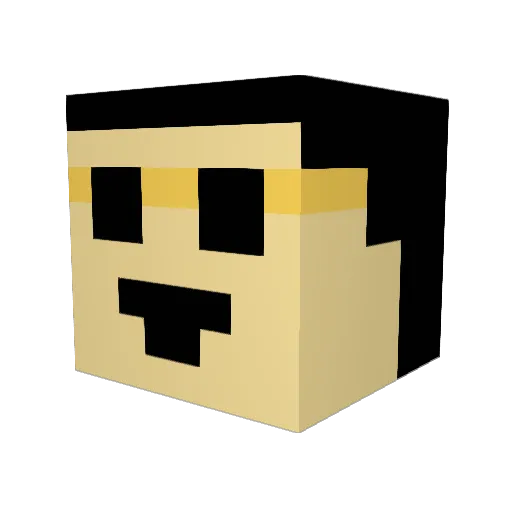 CocoaJackzzzz Minecraft avatar head, 3D render
