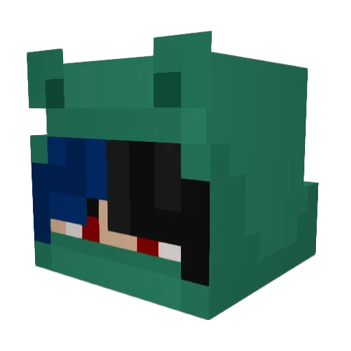 Cocoa_Puffss Minecraft avatar head, 3D render