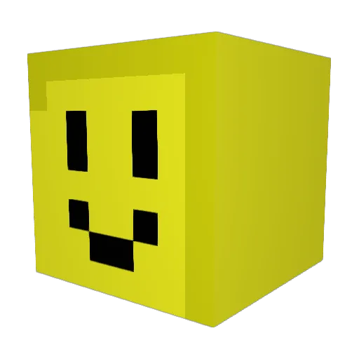 Cocoe3 Minecraft avatar head, 3D render