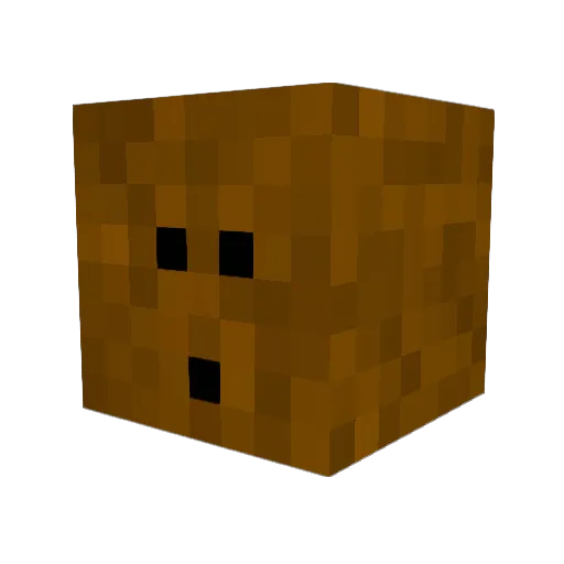 Coconut_1305 Minecraft avatar head, 3D render