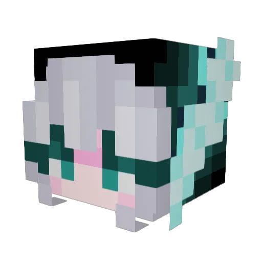 Cocoon_of_Sky Minecraft avatar head, 3D render