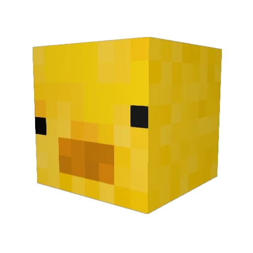 CocosMango34 Minecraft avatar head, 3D render
