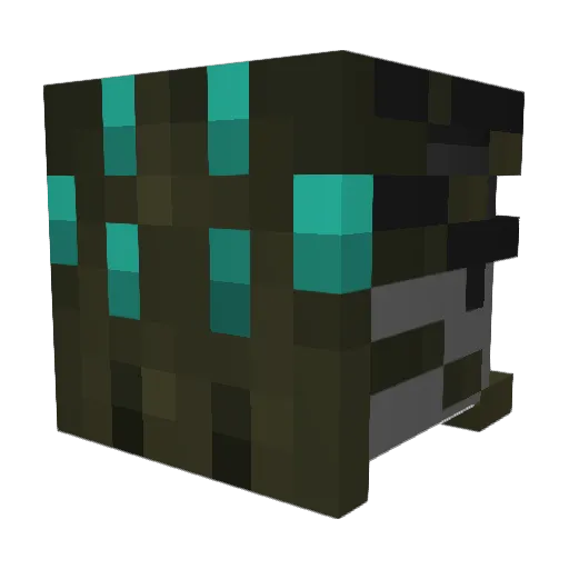 CodeC47 Minecraft avatar head, 3D render