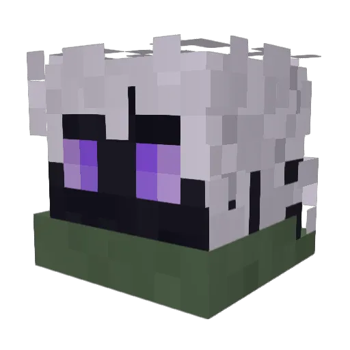 CodeCraftr Minecraft avatar head, 3D render