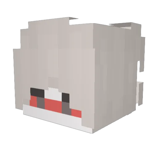 CodeMusti Minecraft avatar head, 3D render