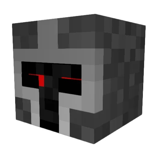 CodeName_Bulldog Minecraft avatar head, 3D render