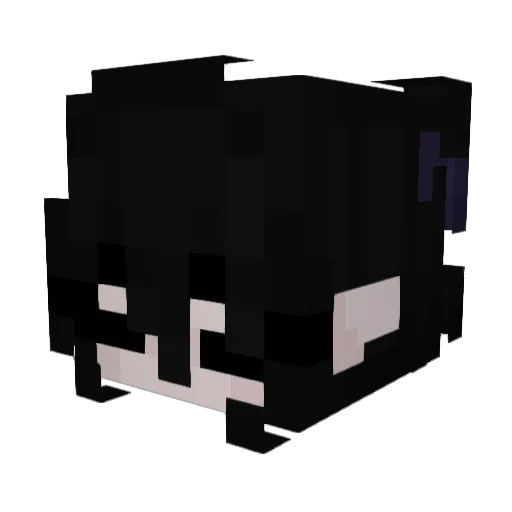 CodeNrko Minecraft avatar head, 3D render