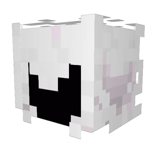 Code_Creed Minecraft avatar head, 3D render